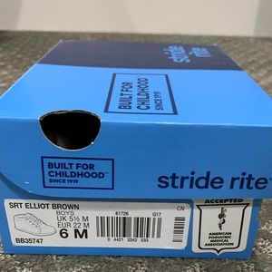 SRT Elliot Brown Boys 6M Toddler Brand New